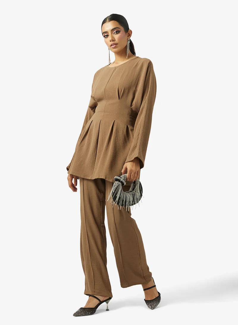 Khizana  Peplum Top & Pant Set for Women | Best Price UAE